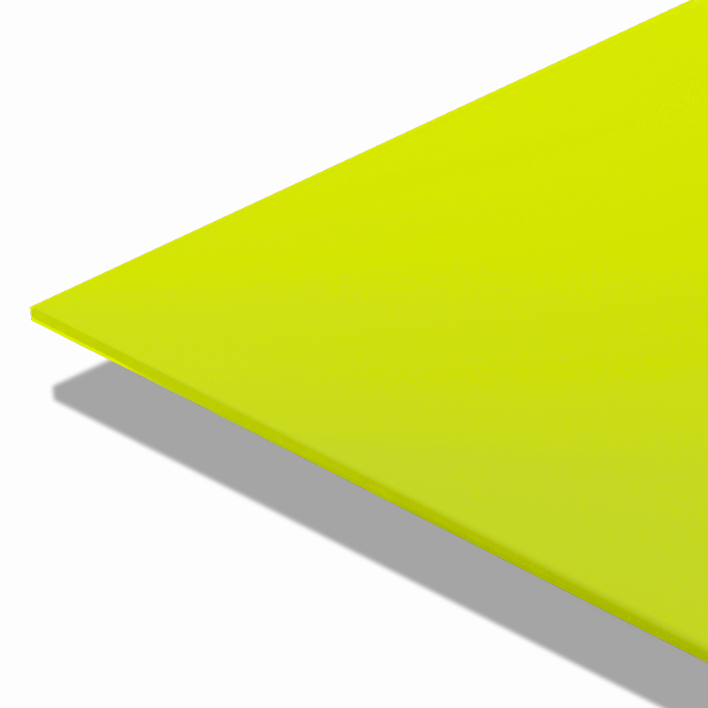 2.5mm Lime Gloss PVC Wall Cladding Sheet 2.44m x 1.22m  image