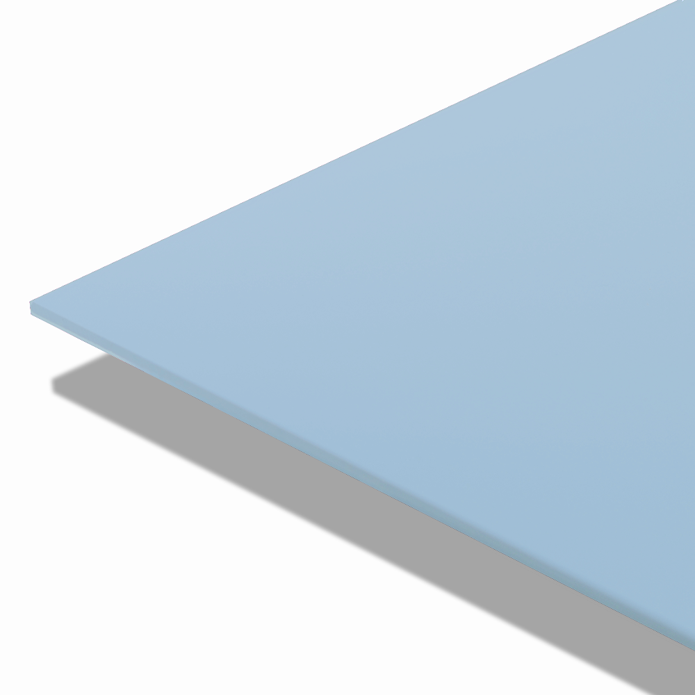 2.5mm Sky Satin PVC Wall Cladding Sheet 2.50m x 1.22m  image