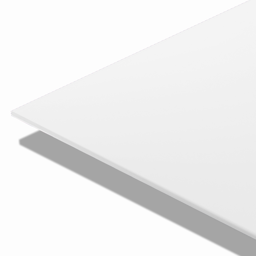 2.5mm White Gloss PVC Wall Cladding Sheet 2.50m x 1.22m  image