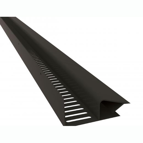 10mm Continuous Vent Strip Black 2.4m image