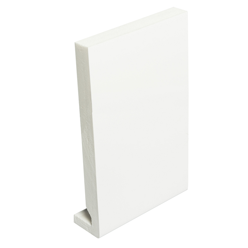 200mm x 16mm White Replacement Fascia Board 5m image