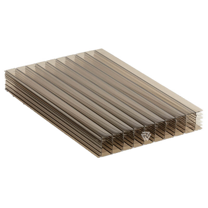 35mm Bronze Multiwall Polycarbonate 1200mm x 4000mm image