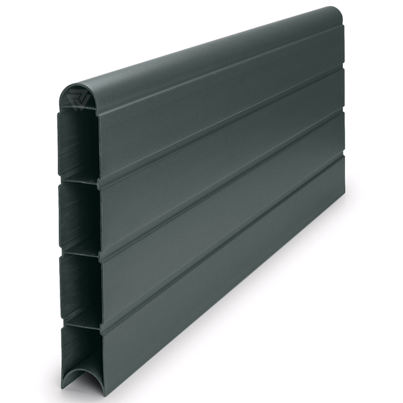 300mm PVC Composite Fence Panel Graphite 2438mm image