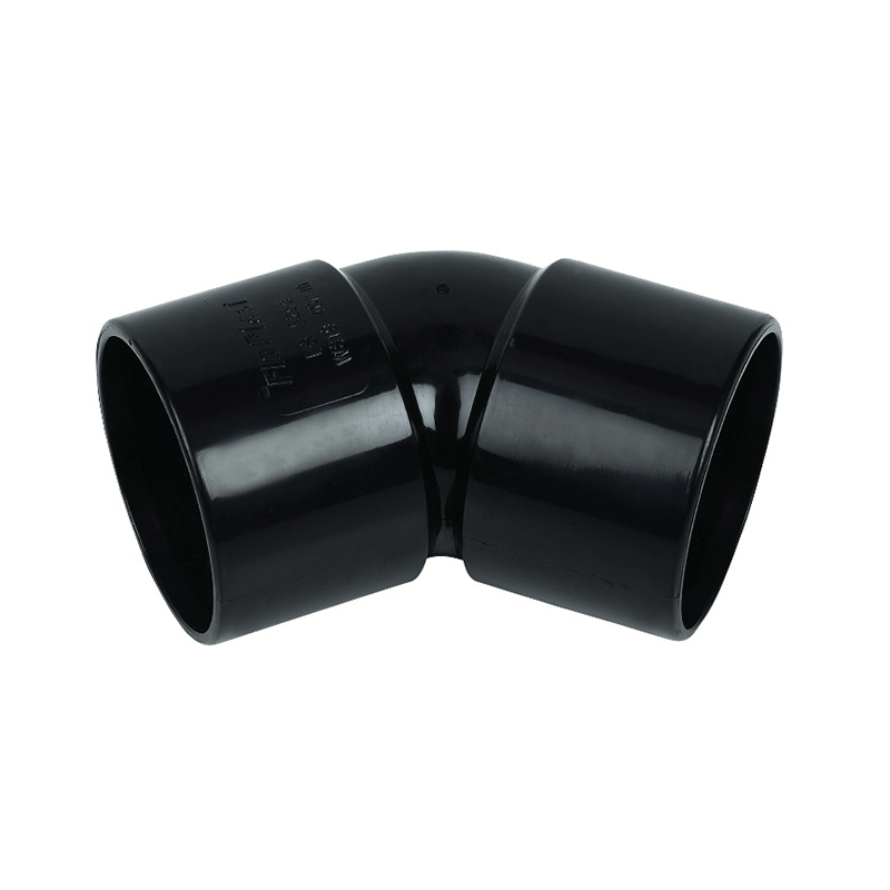 32mm ABS 135° Solvent Weld Waste Black Bend image