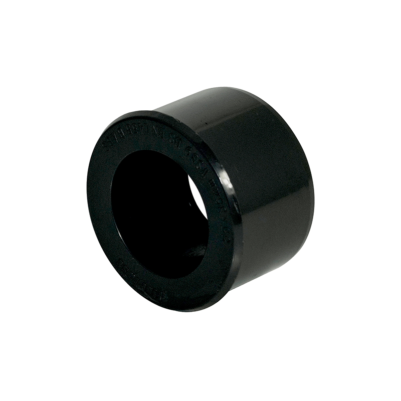 40mm x 32mm ABS Solvent Weld Waste Black Reducer image