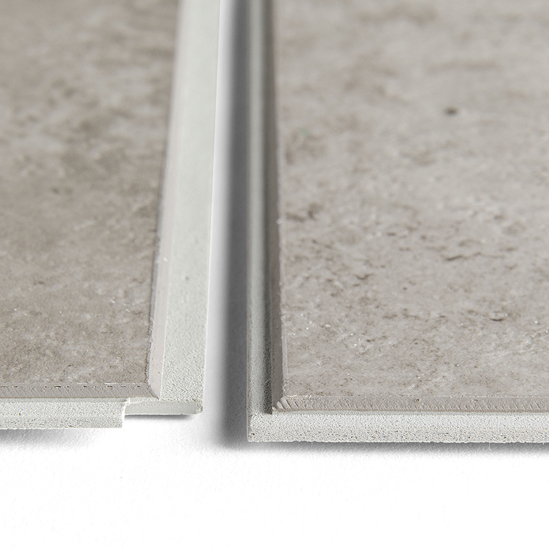 Grey Concrete Open V Groove Tile 5mm Zest Wall Panels 300mm x 600mm Pk11 