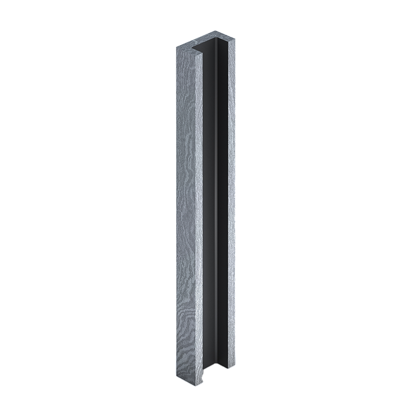 Grey Fence Adapter for Concrete Post 1.8m    image