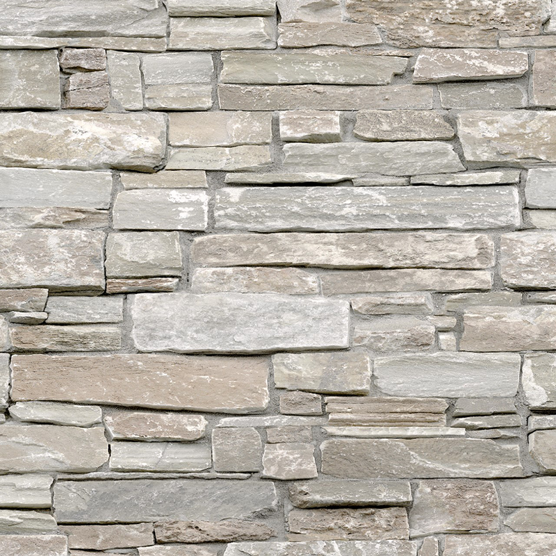 Natural Dry Stone (matt) 8mm Zest Wall Panels 375mm x 2.6m Pk3  image