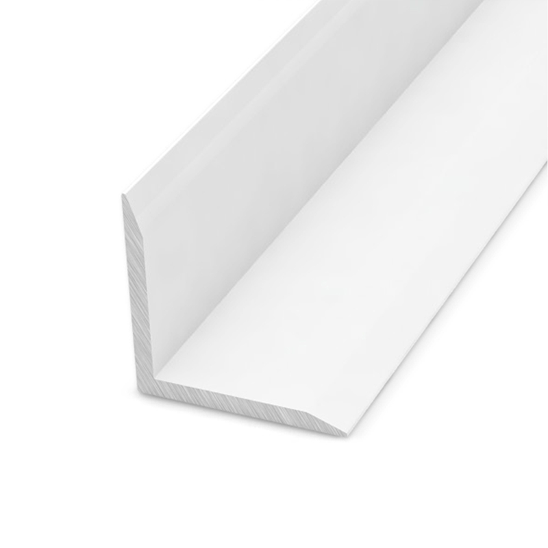 White Aluminium 5mm Zest Wall Panel Internal Corner 2.6m  image