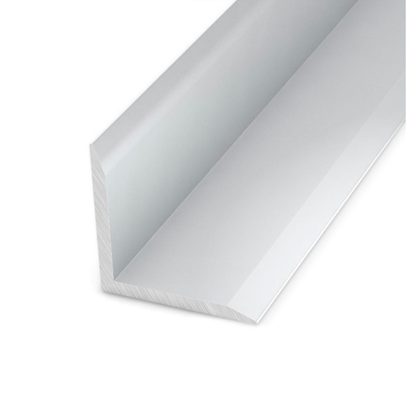Silver Aluminium 5mm Zest Wall Panel Internal Corner 2.6m  image