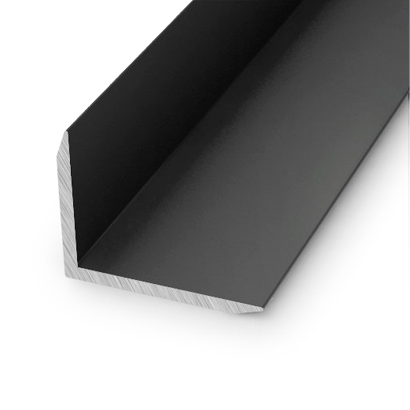 Black Aluminium 5mm Zest Wall Panel External Corner 2.6m  image