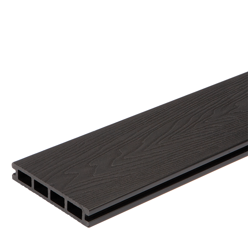 150mm Charcoal Suelo Woodgrain Composite Decking 3.6m