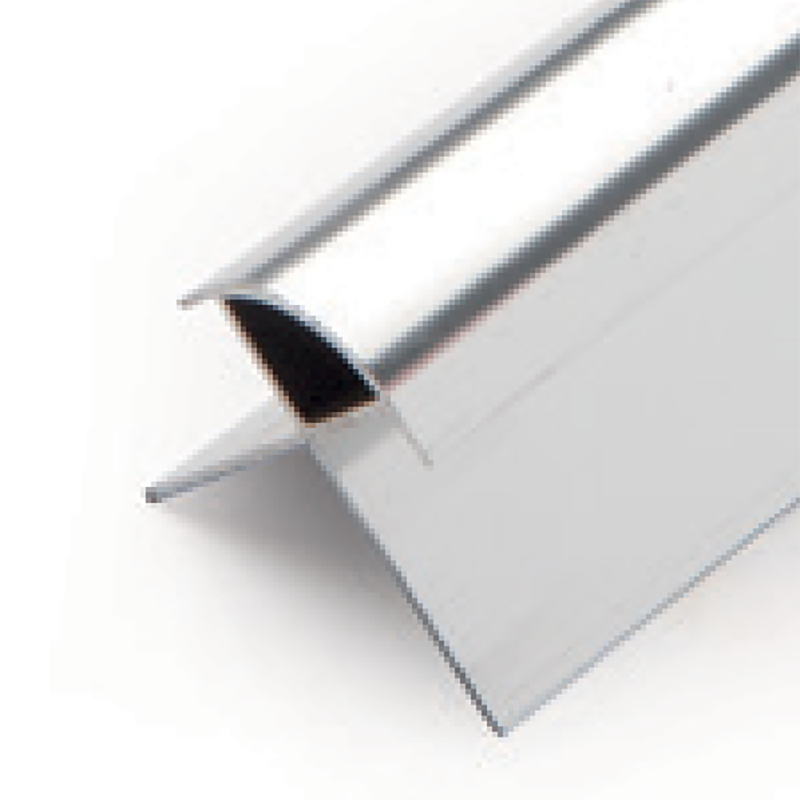 Aluminium Bright Silver External Corner (for 10mm panels) 2.4m