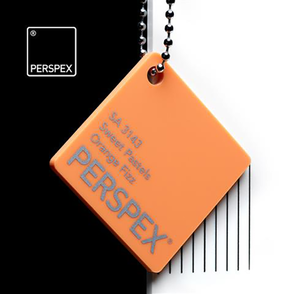 Perspex® Sweet Pastels 3mm Orange Fizz SA 3143 3050mm x 2030mm image