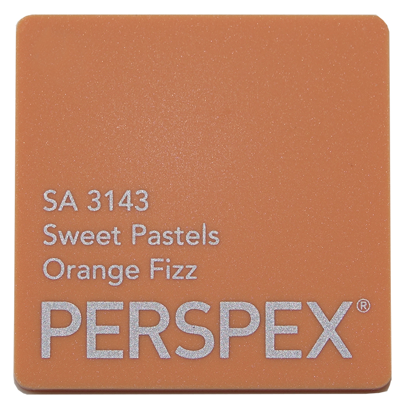 Perspex® Sweet Pastels 3mm Orange Fizz SA 3143 3050mm x 2030mm