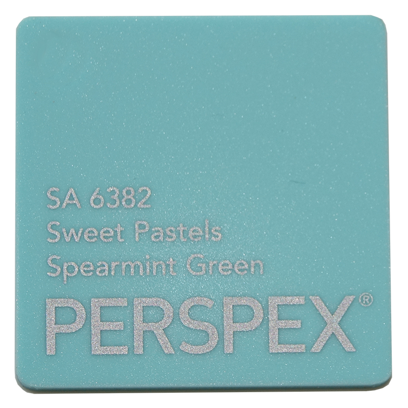 Perspex® Sweet Pastels 3mm Spearmint Green SA 6382 3050mm x 2030mm