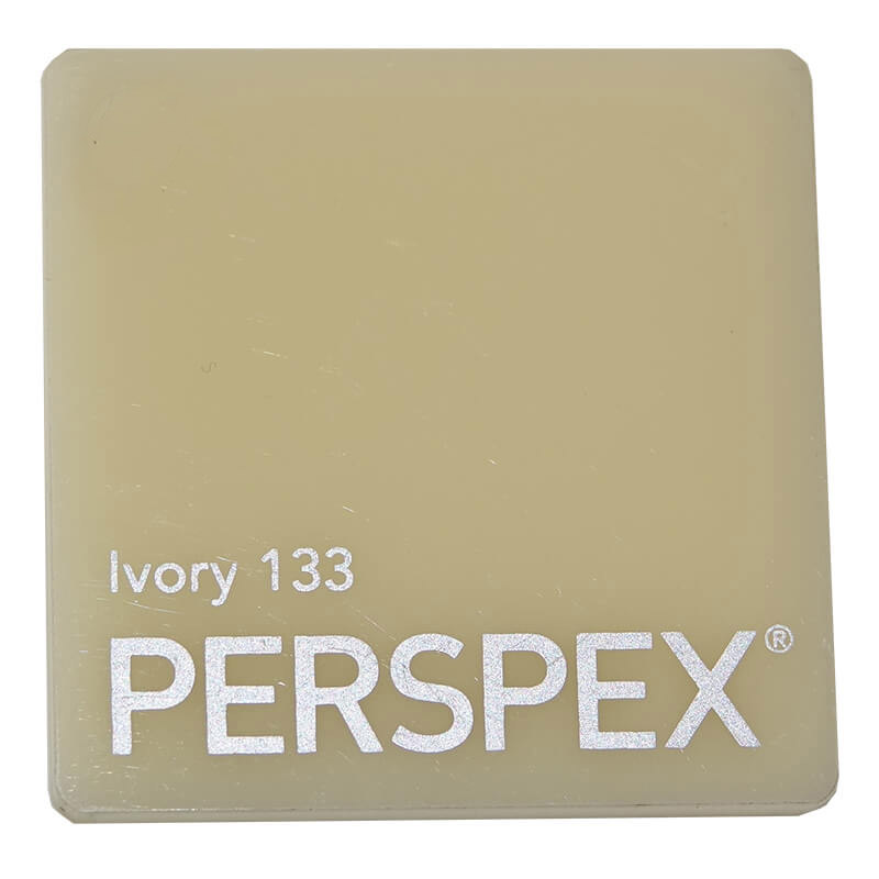 Perspex® Acrylic 3mm Ivory 133 3050mm x 2030mm