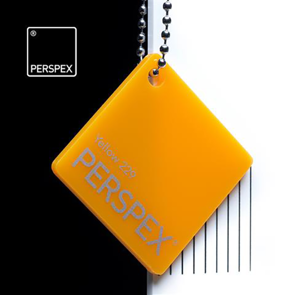 Perspex® Acrylic 3mm Yellow 229 2030mm x 1520mm