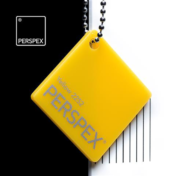Perspex® Acrylic 3mm Yellow 2252 2030mm x 1520mm image