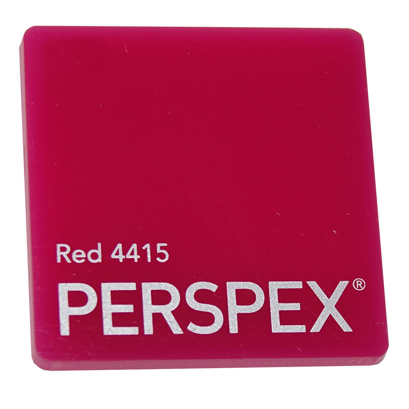 Perspex® Acrylic 3mm Red 4415 3050mm x 2030mm