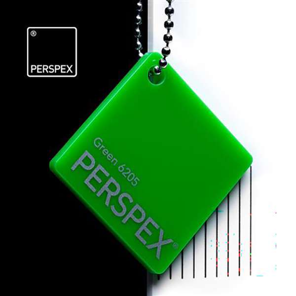 Perspex® Acrylic 3mm Green 6205 2030mm x 1520mm image