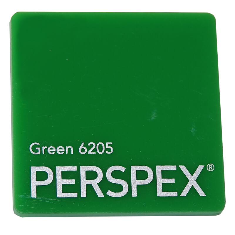 Perspex® Acrylic 3mm Green 6205 2030mm x 1520mm