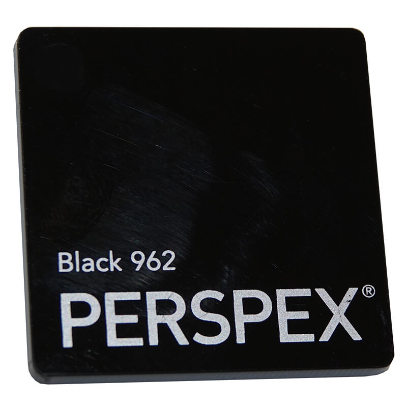 Perspex® Acrylic 3mm Black 962 2030mm x 1520mm