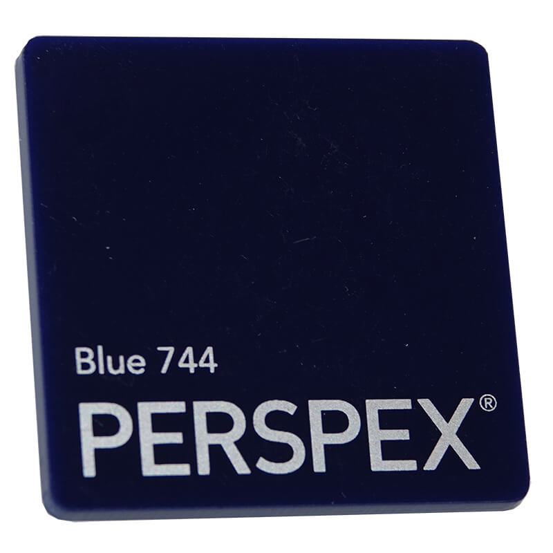 Perspex® Acrylic 5mm Blue 744 2030mm x 1520mm