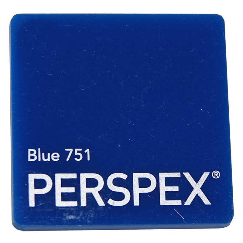 Perspex® Acrylic 3mm Blue 751 2030mm x 1520mm