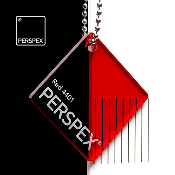 Perspex® Tint 3mm Red 4401 2030mm x 1520mm