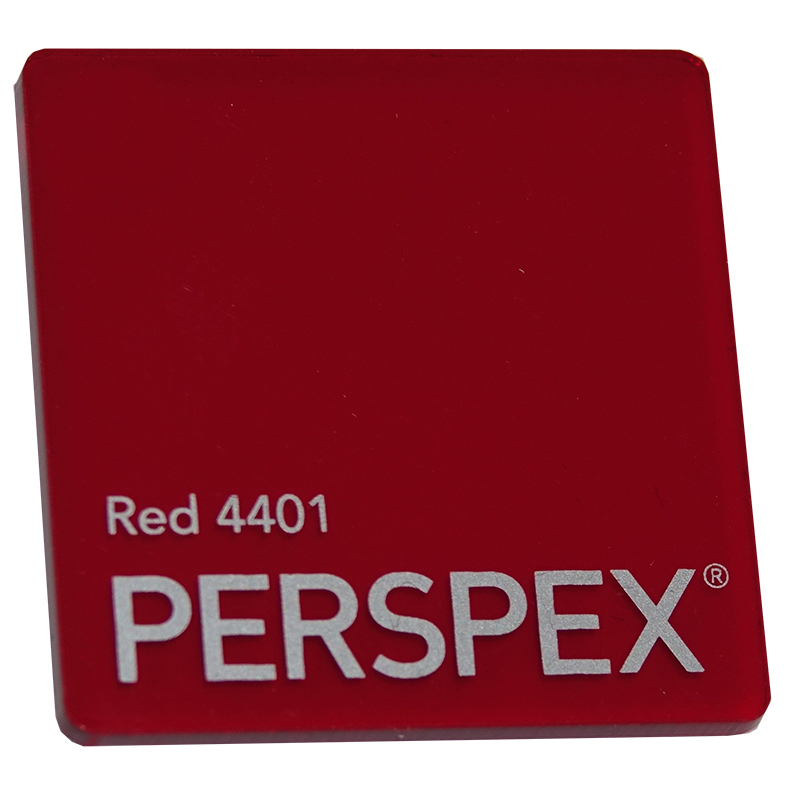 Perspex® Tint 3mm Red 4401 2030mm x 1520mm