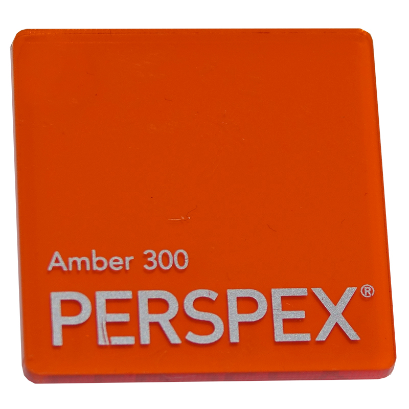 Perspex® Tint 3mm Amber 300 2030mm x 1520mm