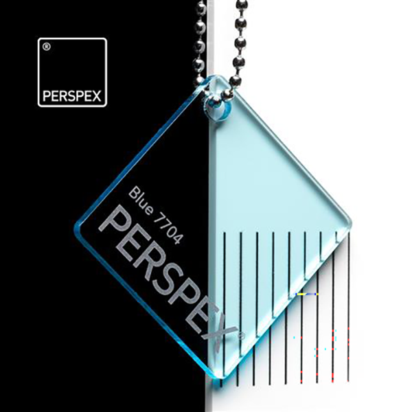 Perspex® Tint 3mm Blue 7704 2030mm x 1520mm image