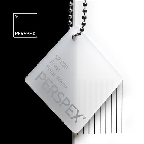 Perspex® Frost 3mm Polar White S2 030 2030mm x 1520mm image
