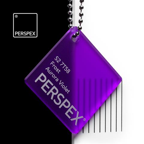 Perspex® Frost 3mm Aurora Violet S2 7T58 2030mm x 1520mm image