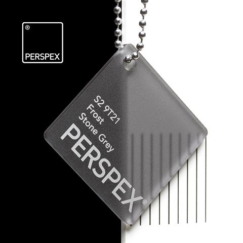 Perspex® Frost 3mm Stone Grey S2 9T21 2030mm x 1520mm image