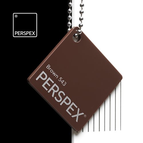 Perspex® Acrylic 3mm Brown 543 3050mm x 2030mm image